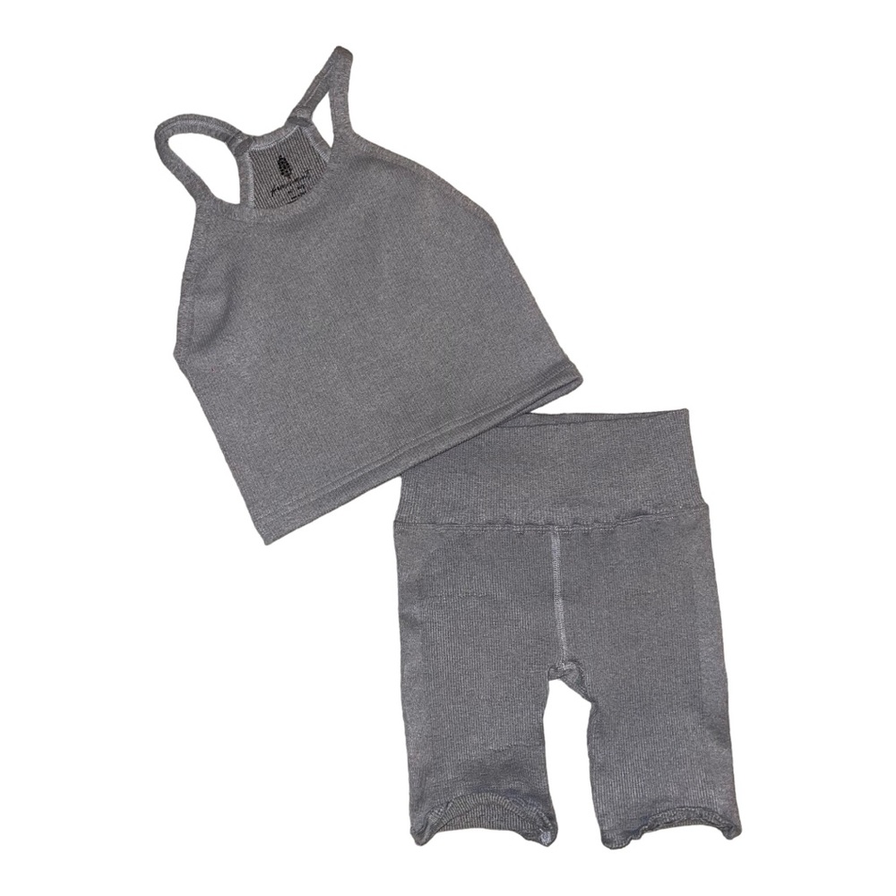 NWT Free People Movement Happiness Runs Top & Shorts 2pc Set - Picture 3 of 8